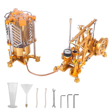 Buy Watt Steam Engine Model Kits For Adults Enjomor Steam Pump Engine Model With Boiler