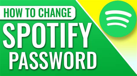 How To Change Spotify Password YouTube