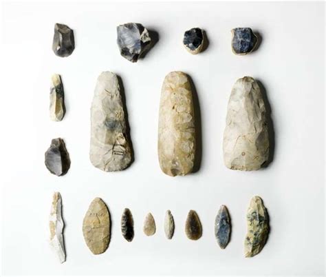 Early Neolithic Tool Kit Educational Images Historic England