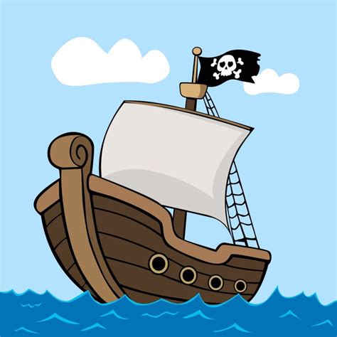 Pirate Ship Clipart Images Cartoon Pirate Ship Pirate Cartoon Cartoon Ships