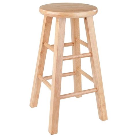 winsome wood dakota natural counter height bar stool in the bar stools department at