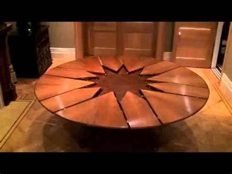 Jofran madison county round to oval dining table. New Technology Table Expandable Round Dining Table - YouTube