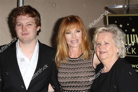 Marg Helgenberger Son Mother Editorial Stock Photo Stock Image