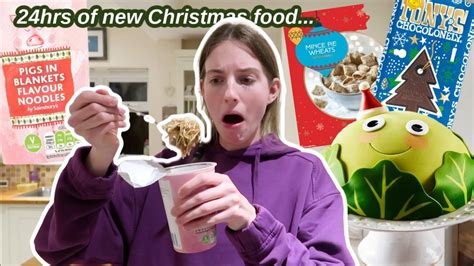 Publix will be open on christmas eve until 7 p.m. I ONLY ate CHRISTMAS FOOD for 24 HOURS!! - YouTube