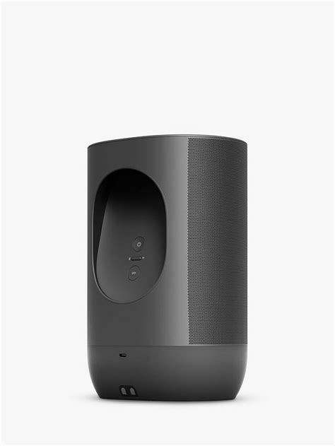 Sonos Move Smart Speaker With Voice Control Black