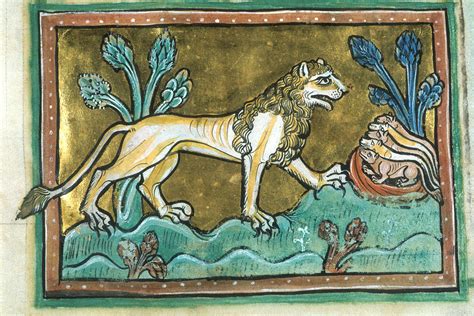 The Laudable Lion Of The Medieval Mind