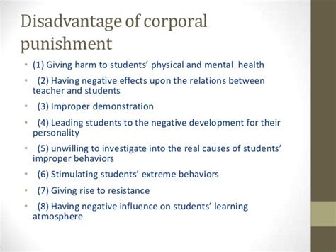 💐 Advantages Of Physical Punishment Physical Punishment Of A Child