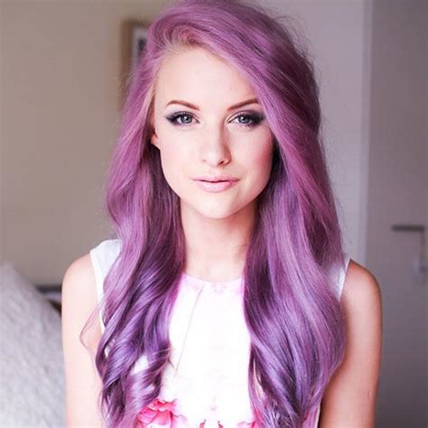 30 Cute Purple Hairstyle For Girls 2019 New Purple Shades