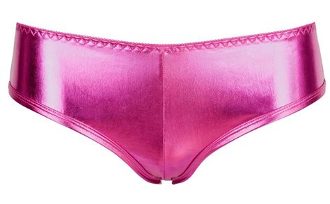 Metallic Panties Mit Raffung Pink Xl L M S Dessous Unterhose Damen Sexy Erotik Ebay