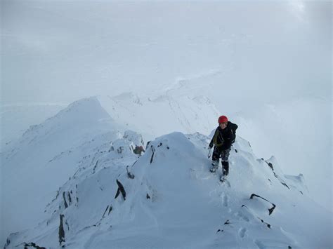 Beinn Achaorainn East Ridge Alan Kimber Mountaineering