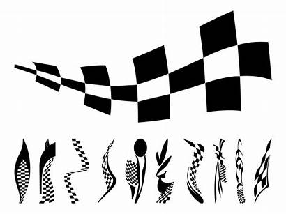Racing Graphics Flags Checkered Vectors Race Flag
