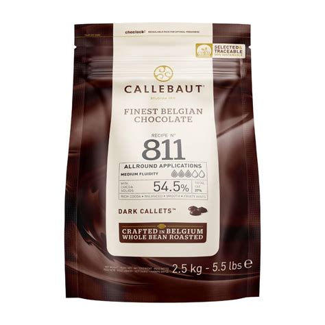 Buy Callebaut Belgian Dark Couverture Chocolate Semisweet Callets 545