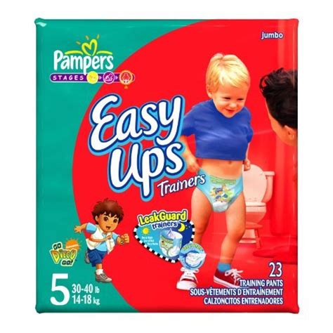 Pampers Easy Ups Diapers Boy Size 5 23 Count Health Products
