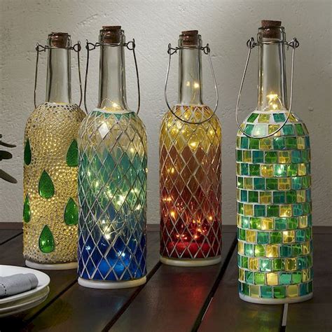 40 Fantastic Diy Wine Bottle Crafts Ideas With Lights Doityourzelf
