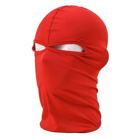 Ultra Thin Red Ski Full Face Mask Under Bike Football Helmet