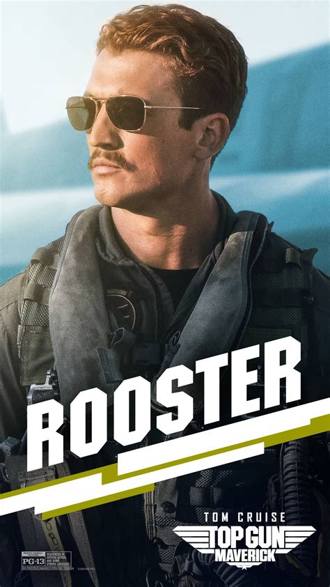 Top Gun Maverick Character Posters Introduce The Pilots