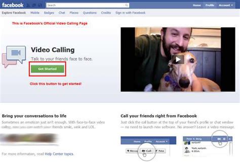 how to activate enable video chat on your facebook