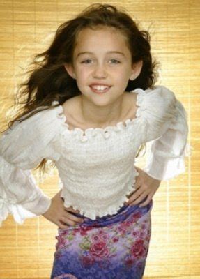 Modelings Miley Cyrus First Photoshoot When She Was