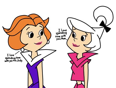 Jane And Judy Jetson Love Spending Time Together By Thomascarr On