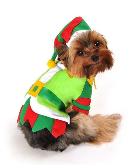 Santas Lil Helper Dog Costume Available At