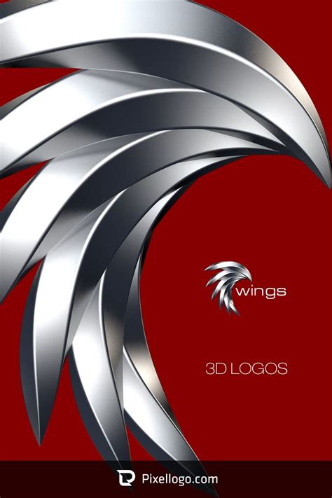 3d Eagle Logo 3d Logo Branding Design Logo Industry Logo