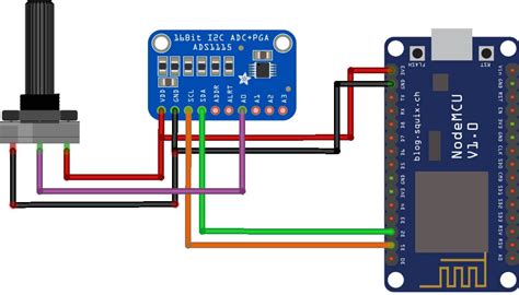 How To Interface Ads1115 16 Bit Adc With Esp8266 Diy Projects Lab