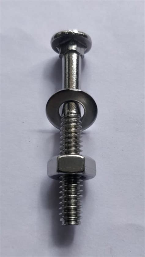 Roundhead Stainless Steel Carriage Bolt Size 6 X 25 Mm At Rs 12