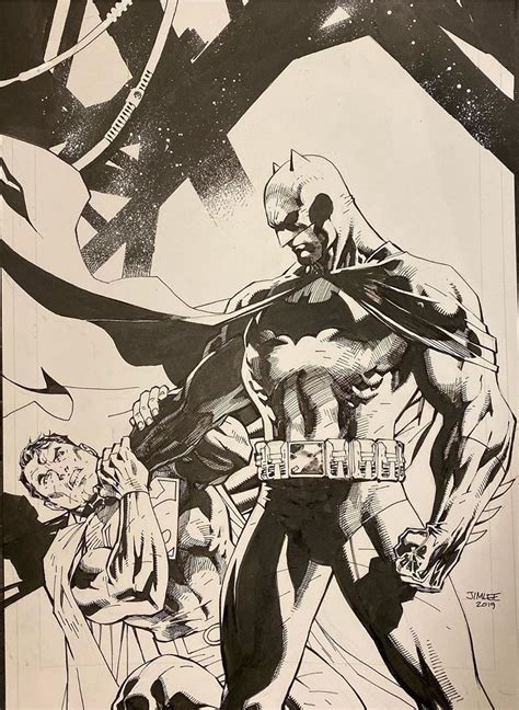 Artwork A Different Take On A Classic Batman Hush Cover By Jim Lee