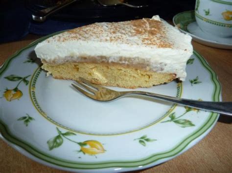 Es gibt einen apfelmus schmand kuchen. Kuchen: Apfelmus-Schmandkuchen - Rezept - kochbar.de