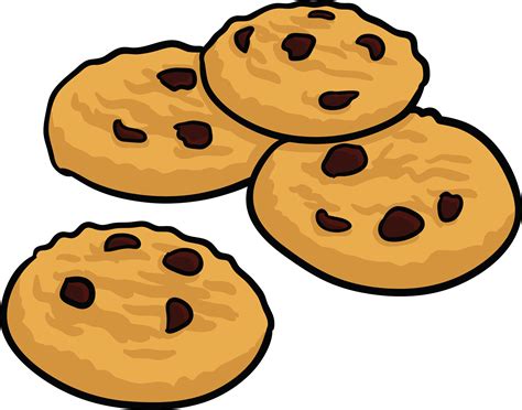 Plate Of Cookies Clipart Cookie Monster Cookies Cartoon Png