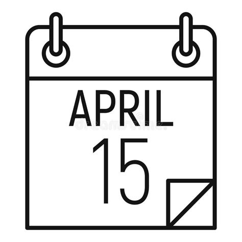 April Calendar 22 Earth Day Stock Vector Illustration Of Celebrate