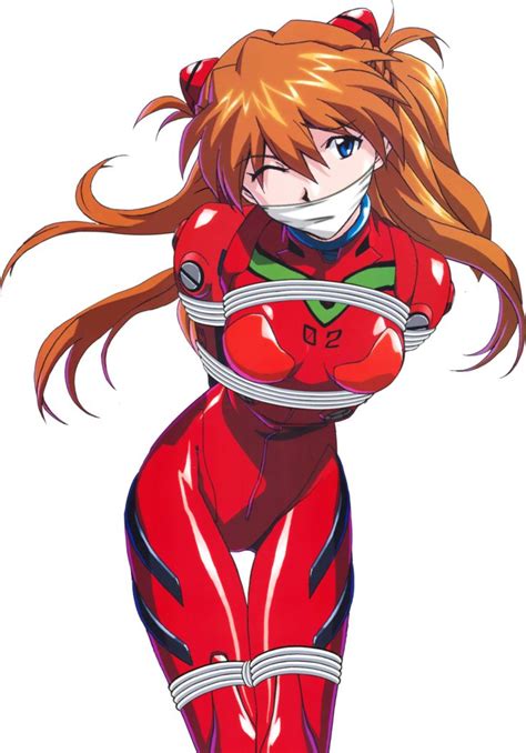 Asuka Langley Soryu Tied Up And Gagged 2 By Songokussjsannin8000 Neon Genesis Evangelion