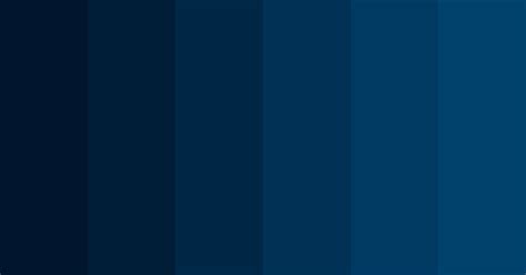 Night Gradient Color Scheme Blue