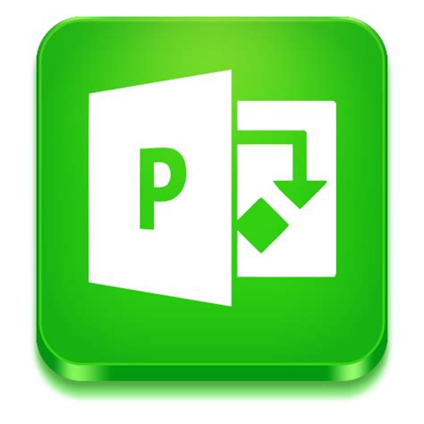 Microsoft Project Icon 230866 Free Icons Library
