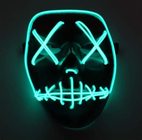 The Purge Election Year Led Light Up Mask Festival Halloween Costume By