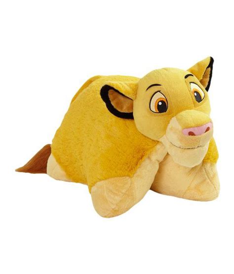 My Pillow Pets Authentic Disney Simba 18 Inch Folding Plush Pillow