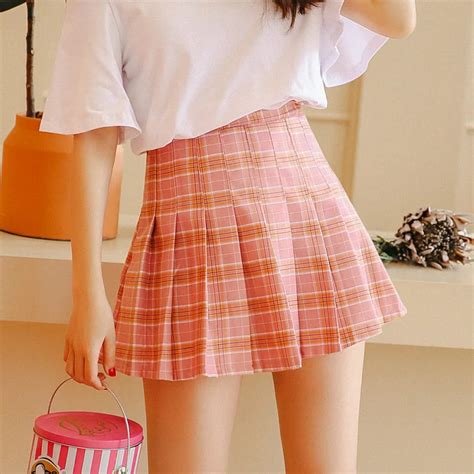 New Women Summer Mini Skirts Harajuku Kawaii Cute Fashion Skirts