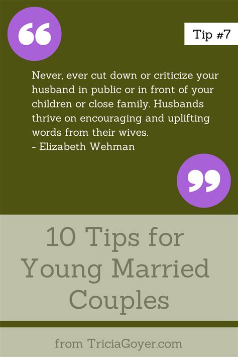 10 Tips For Young Married Couples Part One