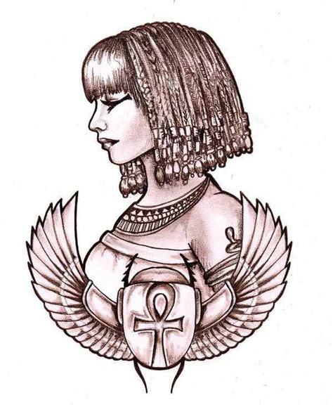 Cleopatra Design Cleopatra Tattoo Egyptian Tattoo Body Art Tattoos