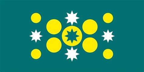 ulurusky flag greengold horizon 9doteursc5 bluegreen flag flag design australian flags