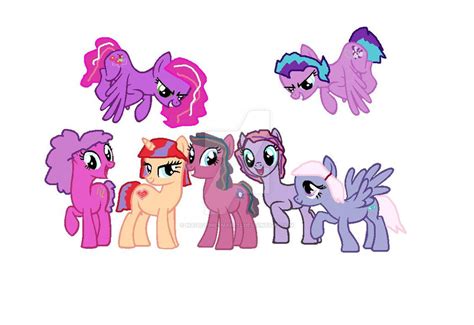 Mlp G3 Ponies As G4 Ponies 1 By Magictimeymare12 On Deviantart