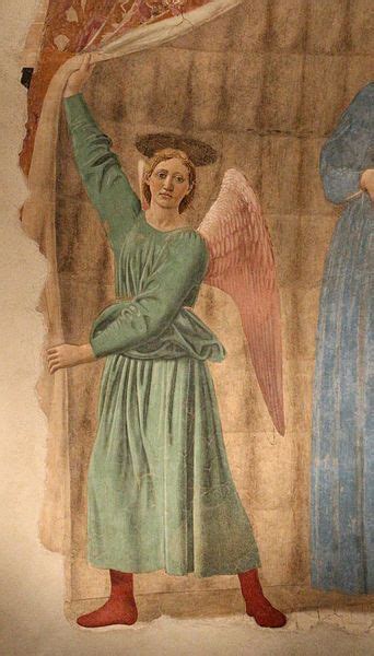 Piero Della Francesca Madonna Del Parto Particolare 1455 Circa
