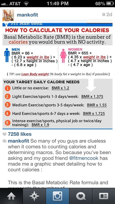 How To Calculate Caloric Needs Haiper