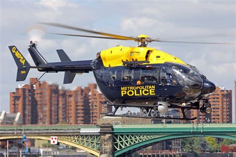 Metropolitan Police Ec145 Police Life Flight Military Helicopter
