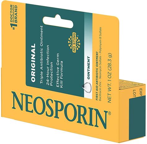 Neosporin Original Triple Antibiotic First Aid Ointment For 24 Hour
