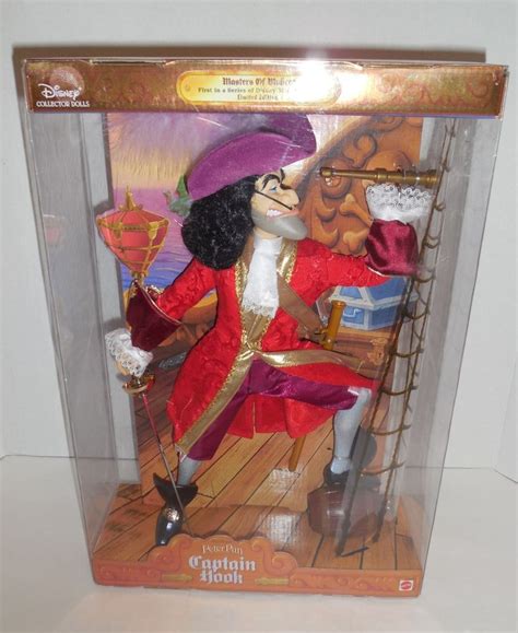 New Disney Peter Pan Captain Hook Barbie 1999 Mattel Limited Edition