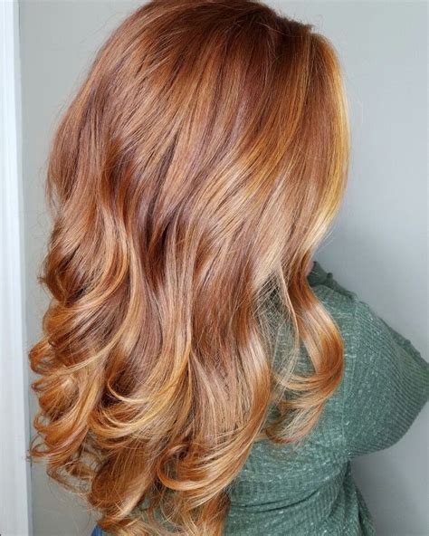 Balayage Hilites Copperhair Redhair Ginger
