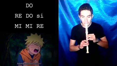 Clique em pagseguro ou efetue depósito em uma das cont. Sadness and Sorrow NARUTO Flauta Dulce Notas - YouTube