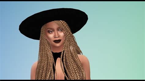 Sims 4 Beyonce Get In Formation Create A Sim Youtube