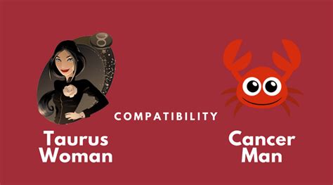 Your relationship with taurus could be a perfect combination of love.this is because you both are not just two spaces afar. Taurus Woman and Cancer Man Compatibility | HoroscopeFan